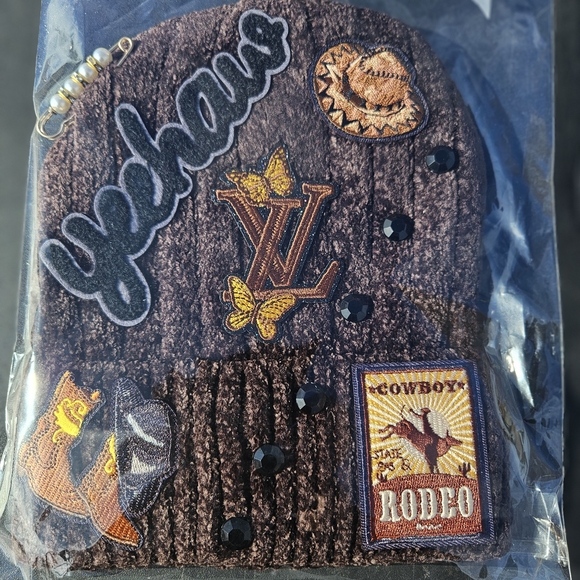 No Brand Accessories - Brown Embellished Women's Hat